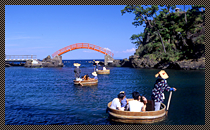 야지마교지마(다라이부네 체험)( 矢島経島(たらい舟体験))